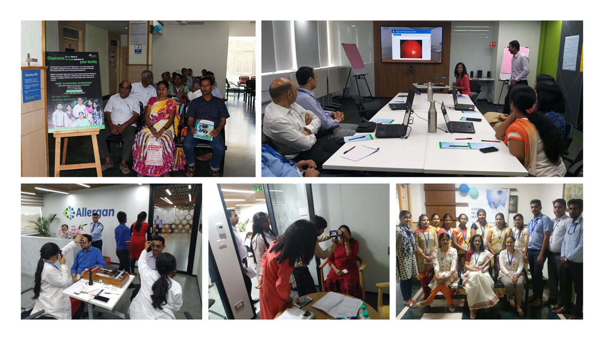 World Glaucoma week screening & educational events