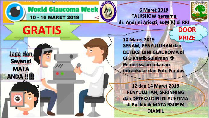 WORLD GLAUCOMA WEEK PADANG 2019