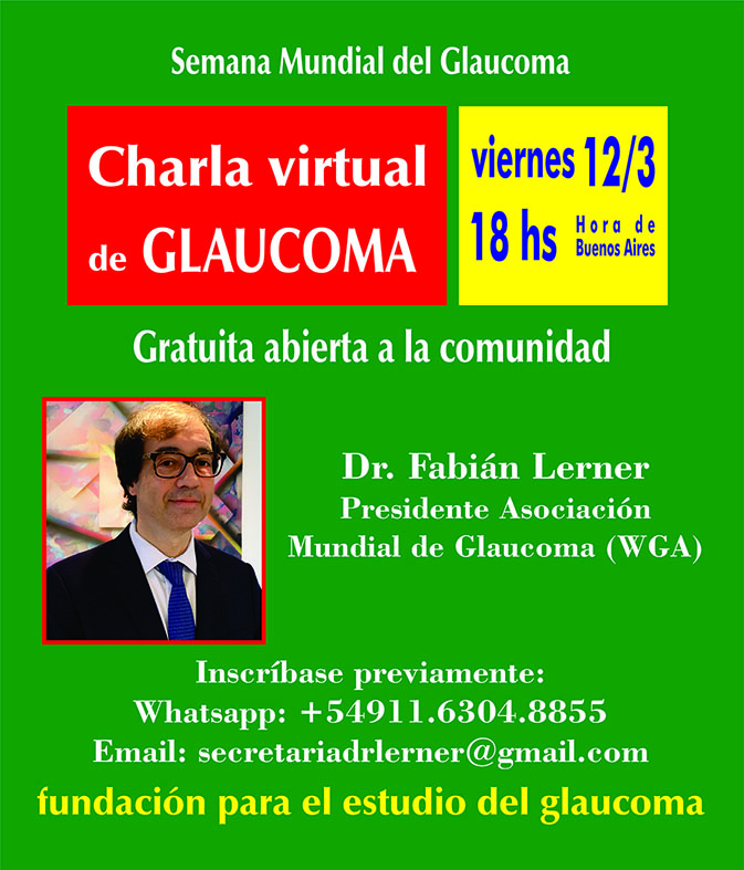 Glaucoma: charla abierta a la comunidad