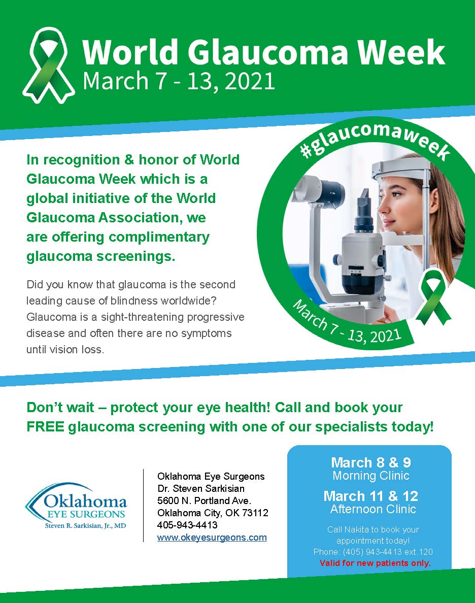 Free Glaucoma Screenings