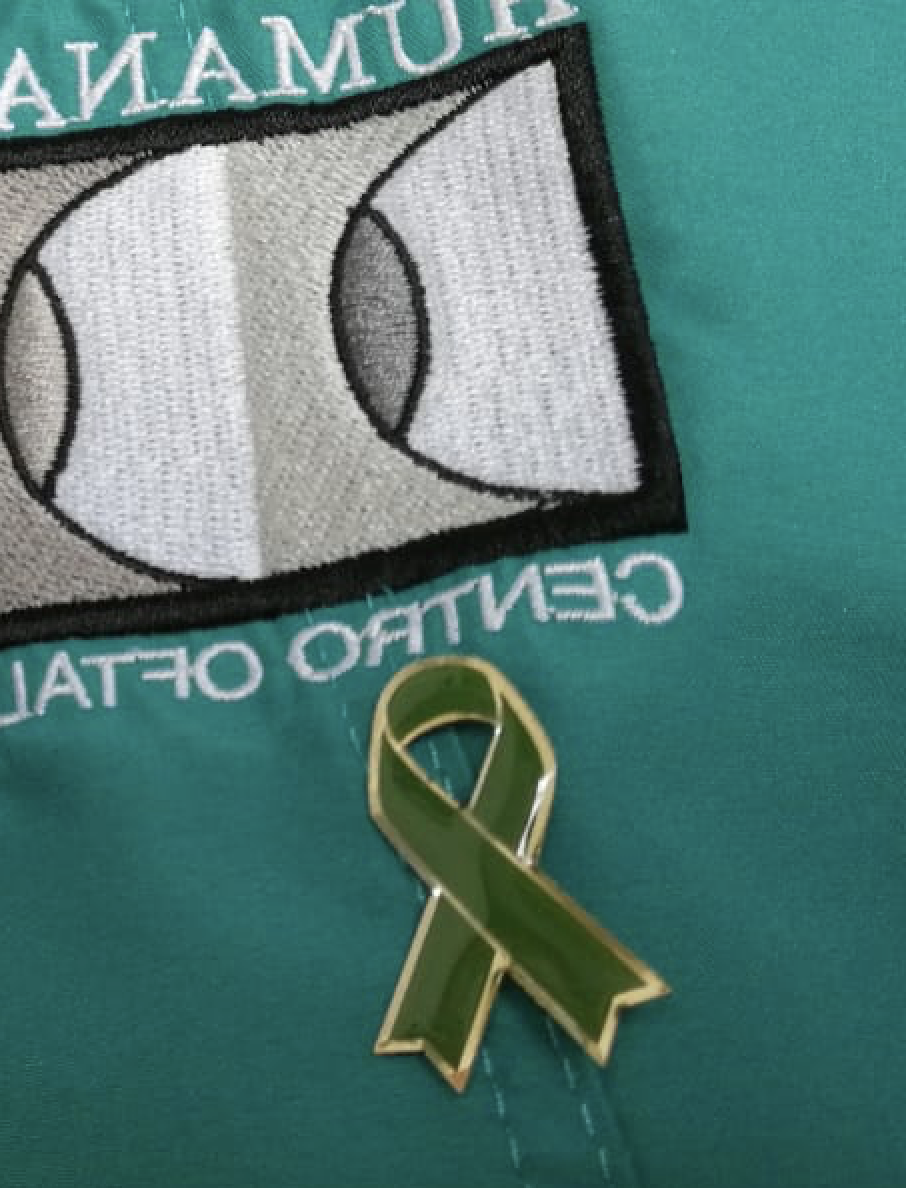 KITS FOR DOCTORS, GREEN RIBBON PIN