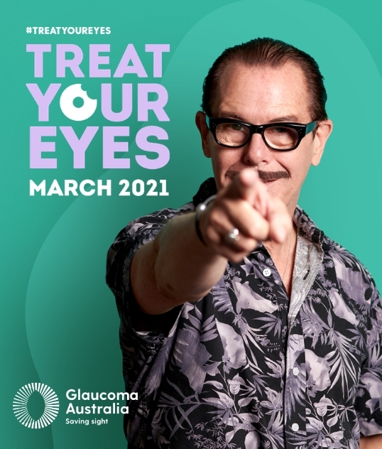 TREAT YOUR EYES SAYS GLAUCOMA AUSTRALIA