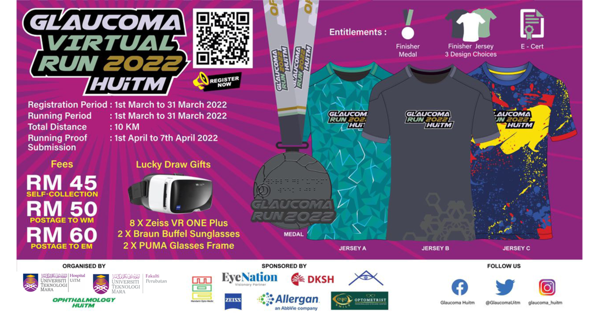 Glaucoma Virtual Run 2022