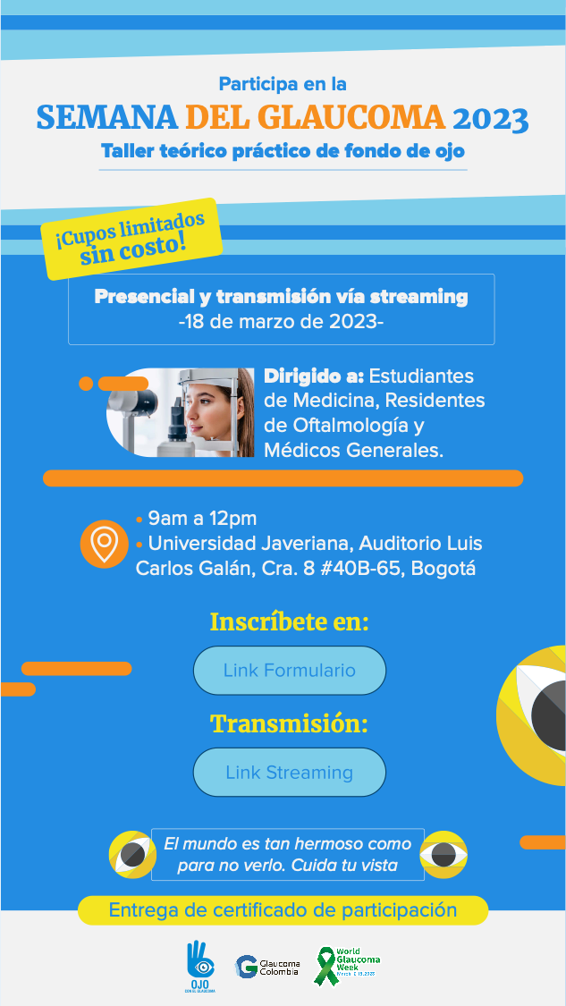 Taller teorico-practico. El glaucoma existe y se ve