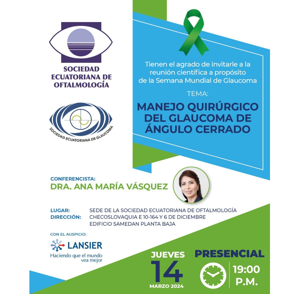 Lecture: Ecuadorian Society of Ophthalmology