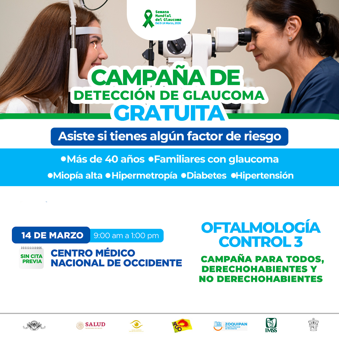 Campaña de Glaucoma Guadalajara 2026