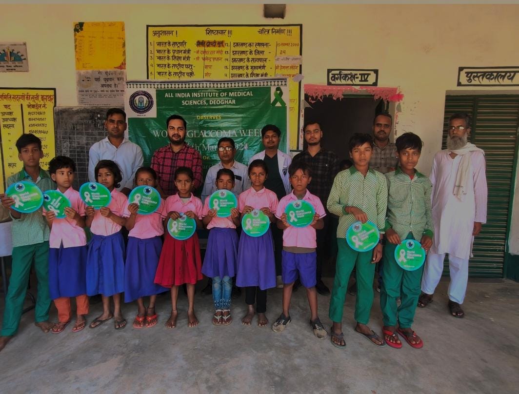WGW 2025 Awareness, Screening & Academics-Department of Ophthalmology, AIIMS Deoghar