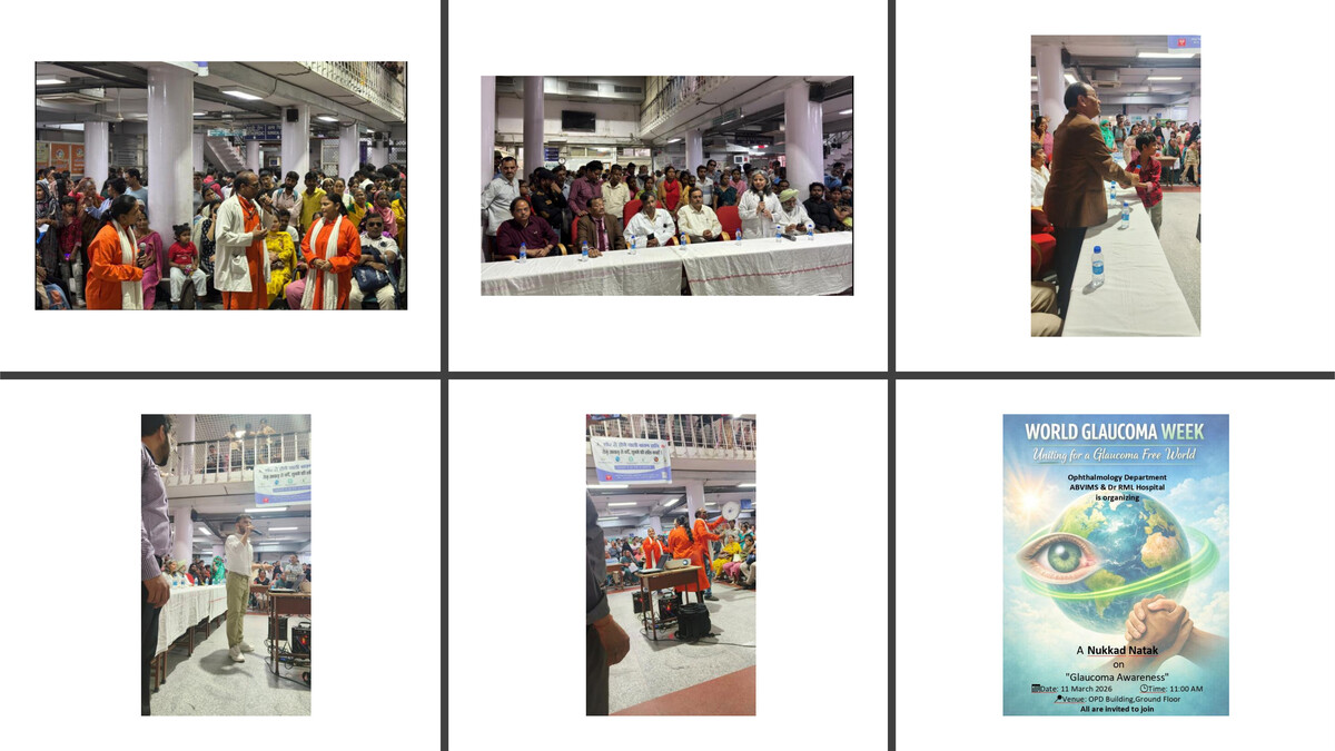 Nukkad Natak at ABVIMS & Dr RML Hospital, New Delhi