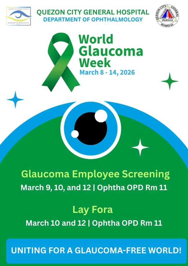World Glaucoma Week 2026 Activities